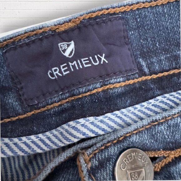CREMIEUX Comfort Stretch Straight Leg Denim Jeans Mens 38 x 32 - Picture 4 of 10
